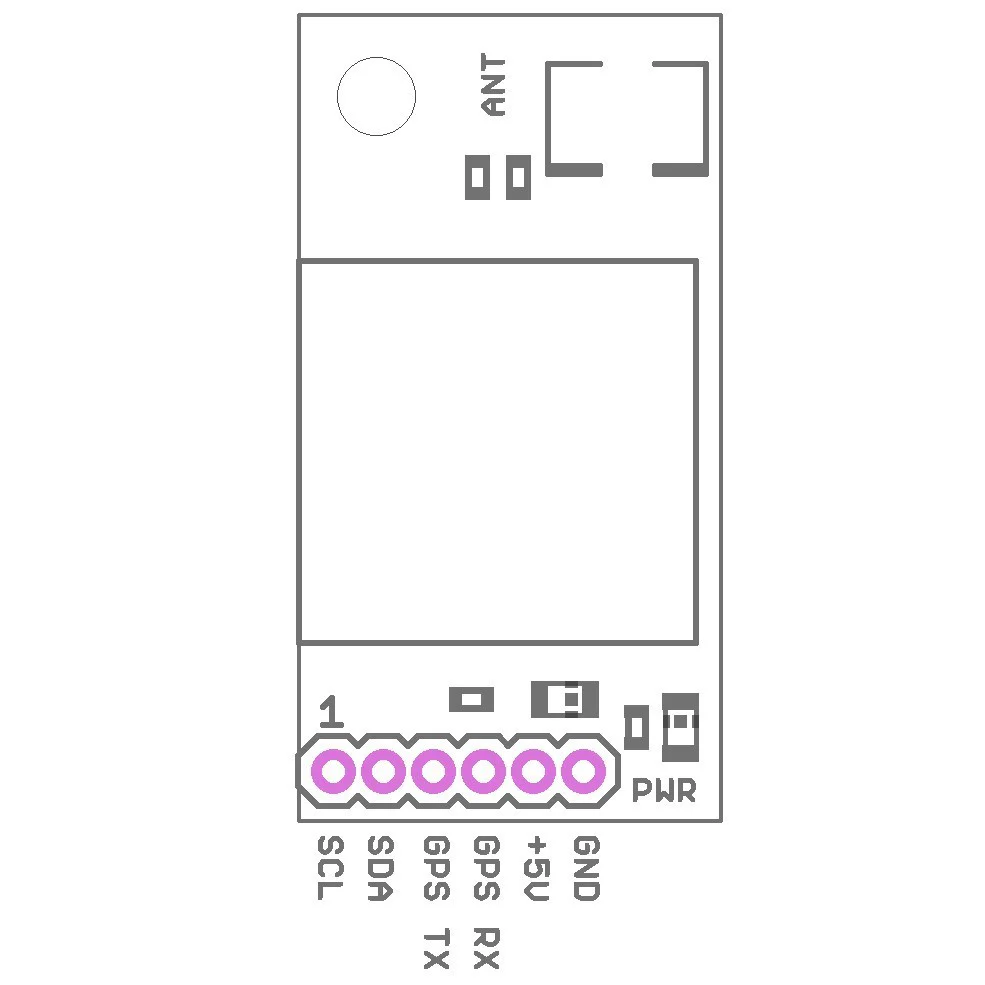 MAX-M8Q GPS GLONASS BeiDou 18Hz NANO receiver with UF.L connector - Image 3