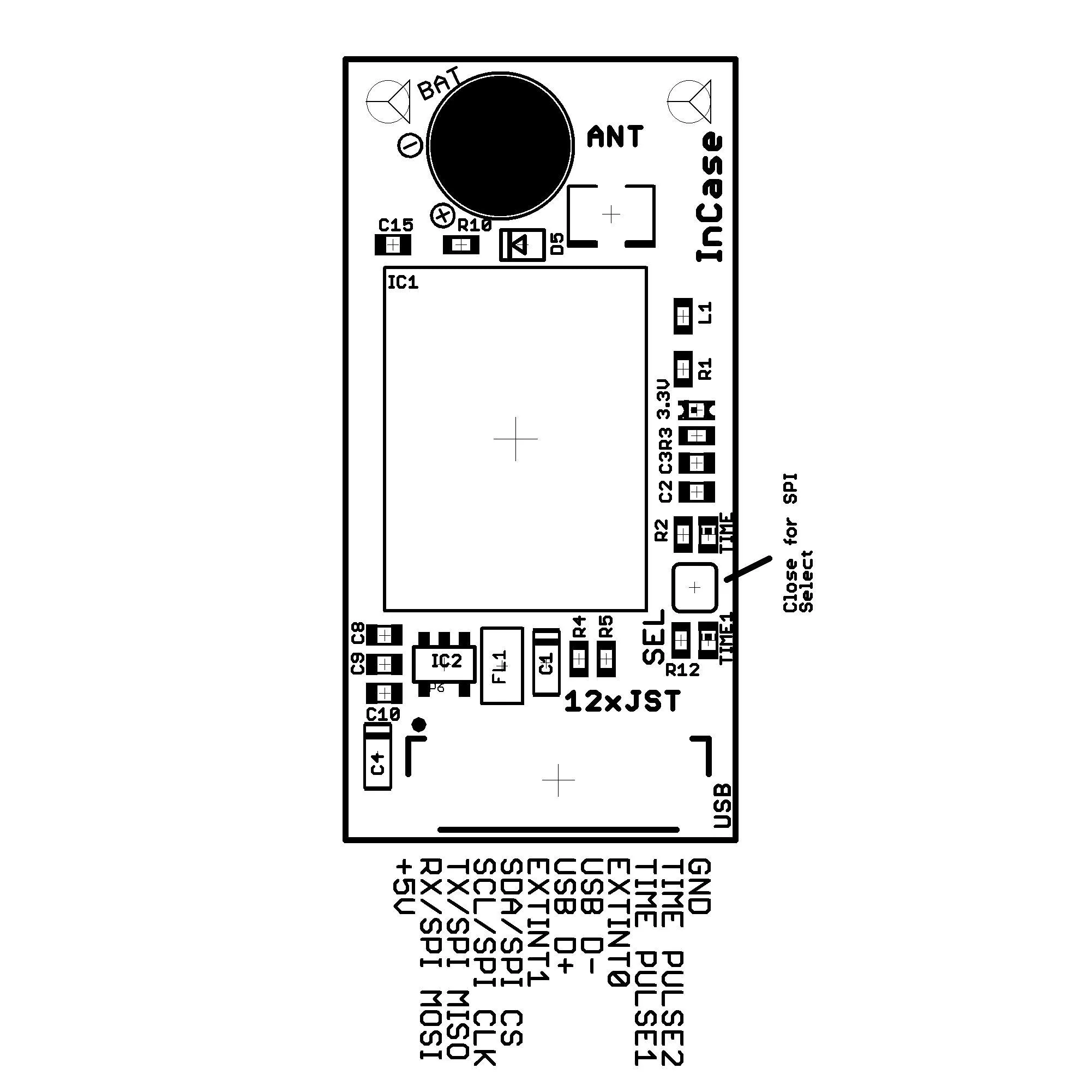 NEO-M8T InCase series TIME & RAW receiver board (RTK ready) - Image 3
