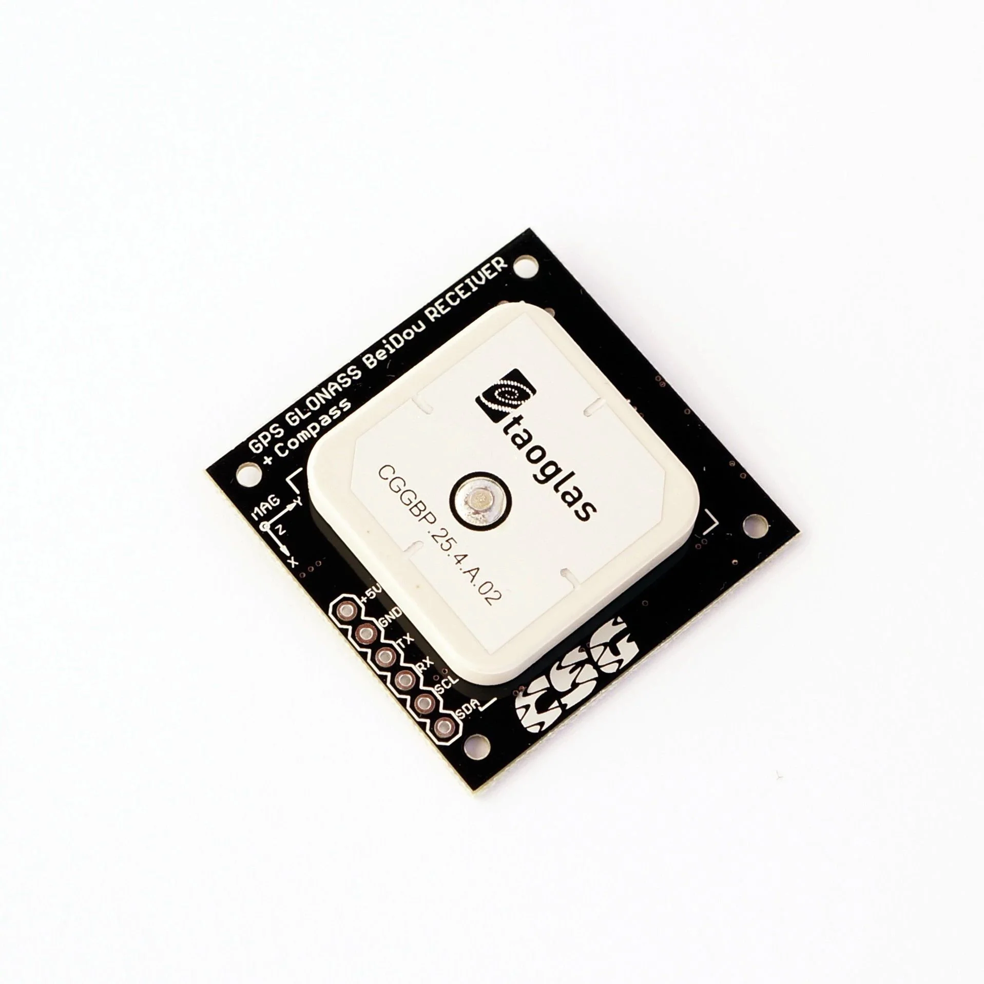 NEO-M9N four GNSS receiver + LIS3MDL Compass 25mm antenna - Image 2