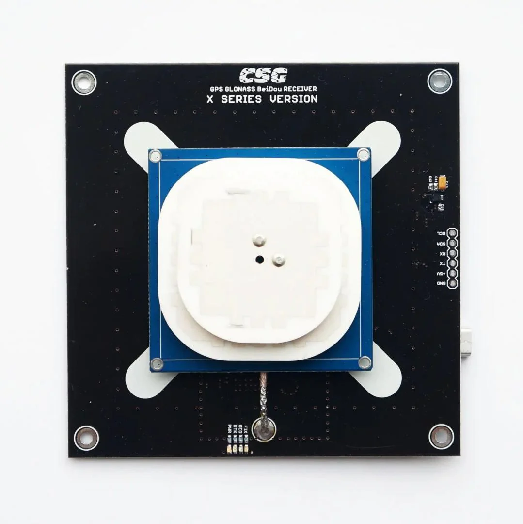 NEO-M8N receiver with MultiPatch antenna, ENI and RFI protection + LIS3MDL X series