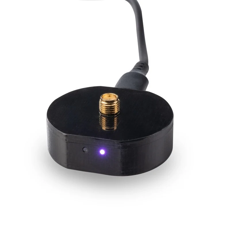 NEO-M9N GNSS Smart Antenna module with RFI protection. USB C and SMA Helix antenna. Black. - Image 3