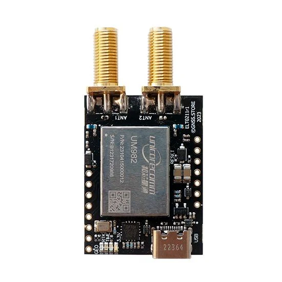 UM982 Dual Channel RTK InCase PIN GNSS receiver board with USB C - Image 2