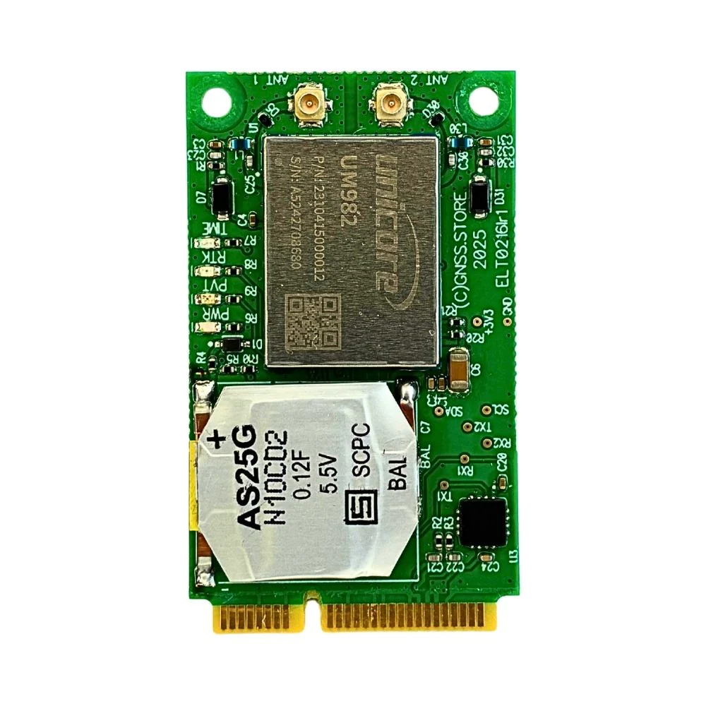 UM982 mPCIe Industrial Dual Channel RTK GNSS receiver