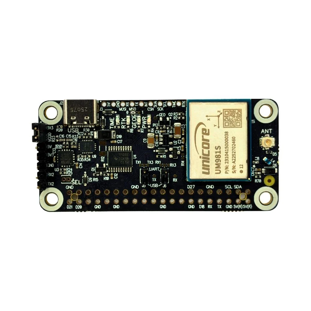 UM981 RTK GNSS Raspberry PI HAT