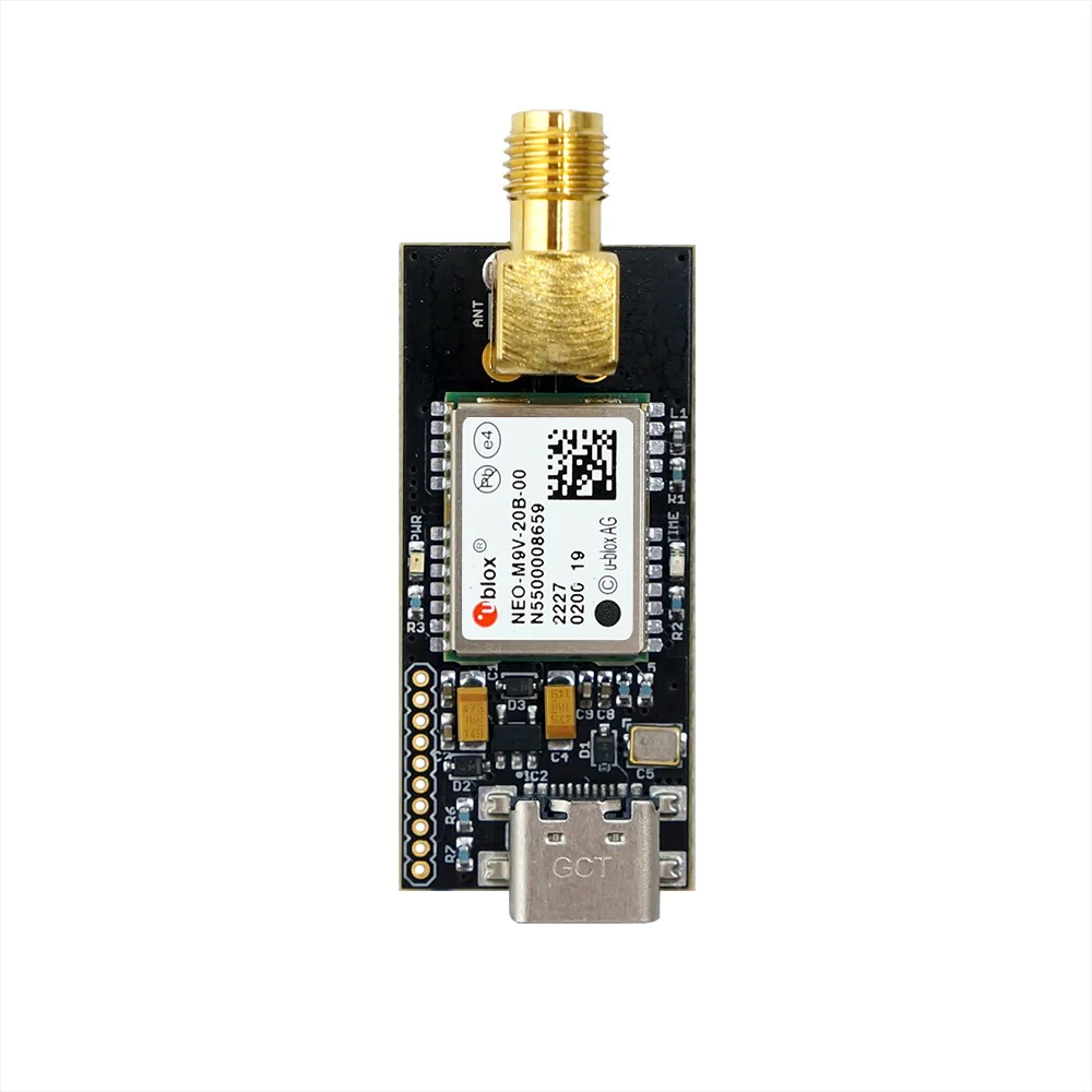 NEO-M9V USB C GNSS UDR/ADR module with SMA