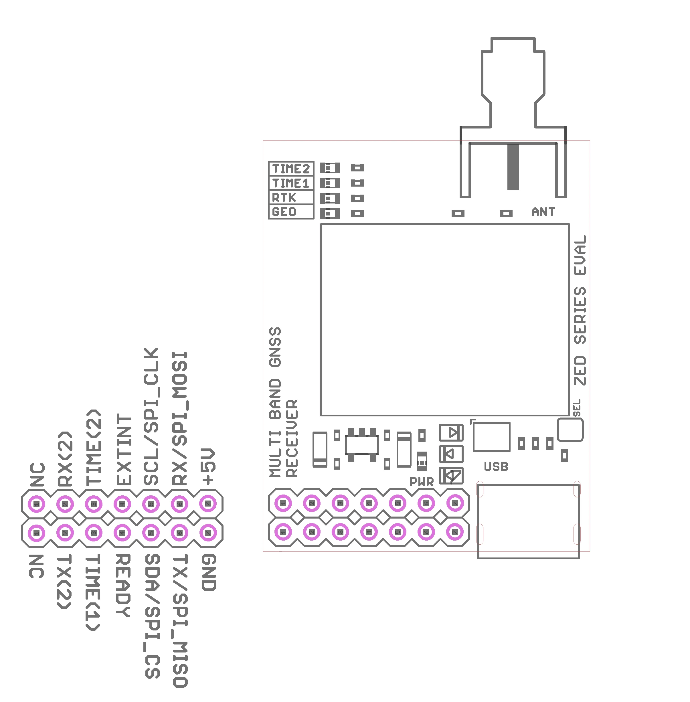 ZED-F9T-20B L1/L2/L5/E5a 5G timing module with SMA and USB C - Image 3