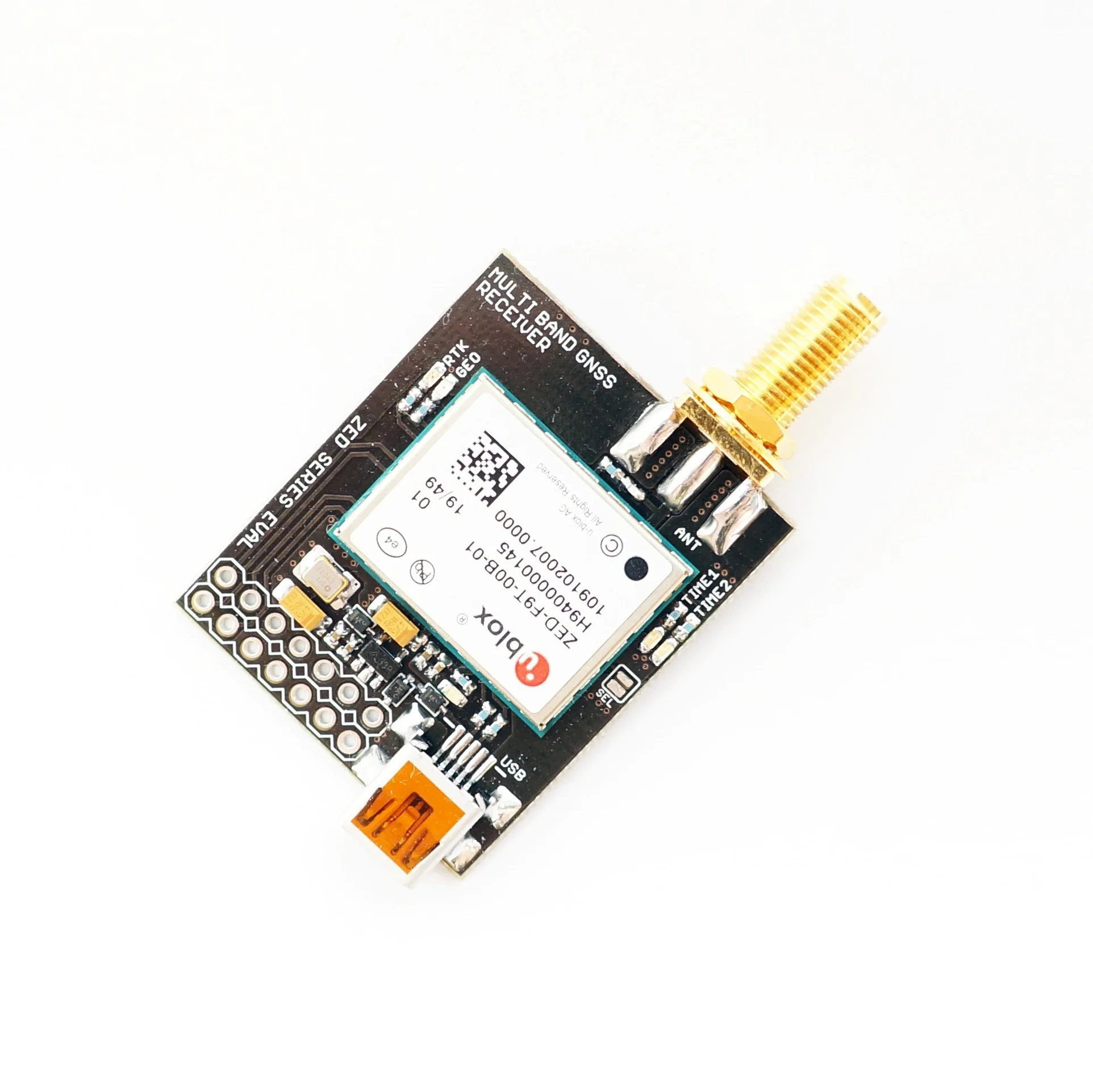 ZED-F9T-20B L1/L2/L5/E5a 5G InCase PIN timing module with SMA and USB - Image 2