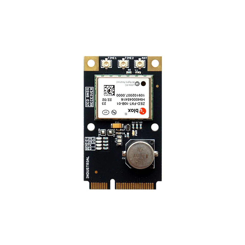 ZED-F9T-10B INDUSTRIAL mPCIe socket L1/L5/E5a 5G RTK high accuracy timing receiver - Image 2