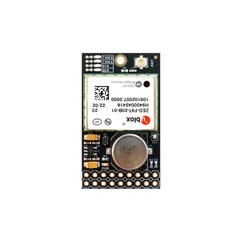 ZED-F9T-20B INDUSTRIAL L1/L2/L5/E5a 5G RTK InCase PIN high accuracy timing module