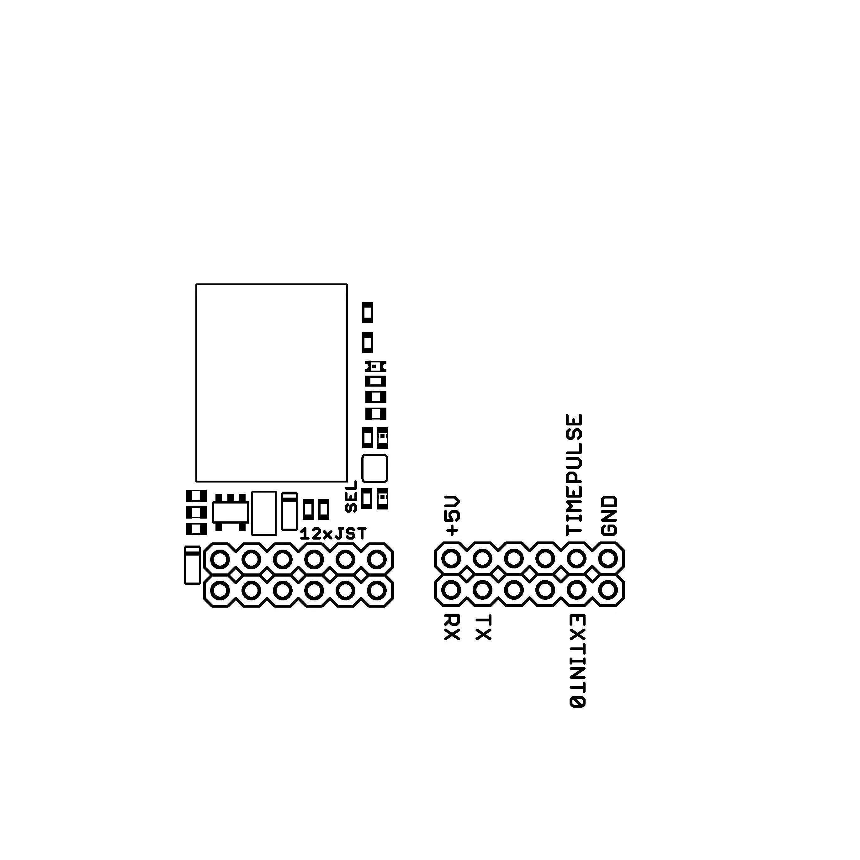 NEO-F10N InCase PIN series L1/L5 dual-band GNSS receiver board with UF.L antenna connector - Image 3