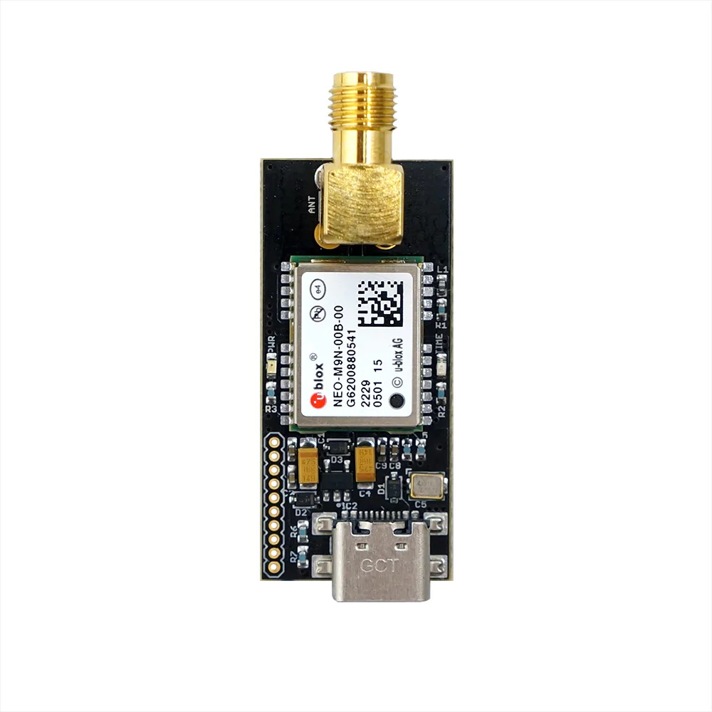 NEO-M9N four GNSS receiver board with SMA for UAV, Robots