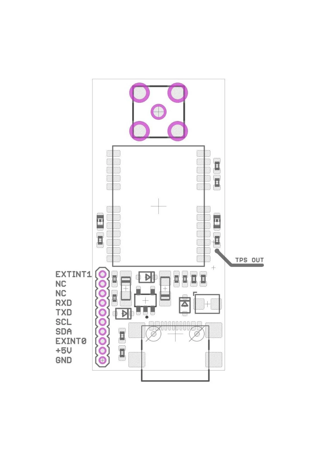 NEO-M9N four GNSS receiver board with SMA for UAV, Robots - Image 3