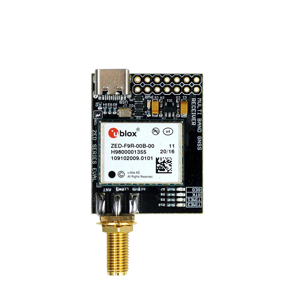ZED-F9R RTK Dead Reckoning Breakout USB type C GNSS receiver board