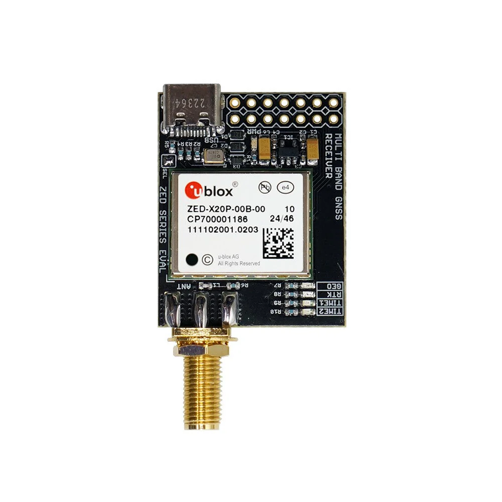 ZED-X20P all-band high precision GNSS module with SMA and USB C - Image 2