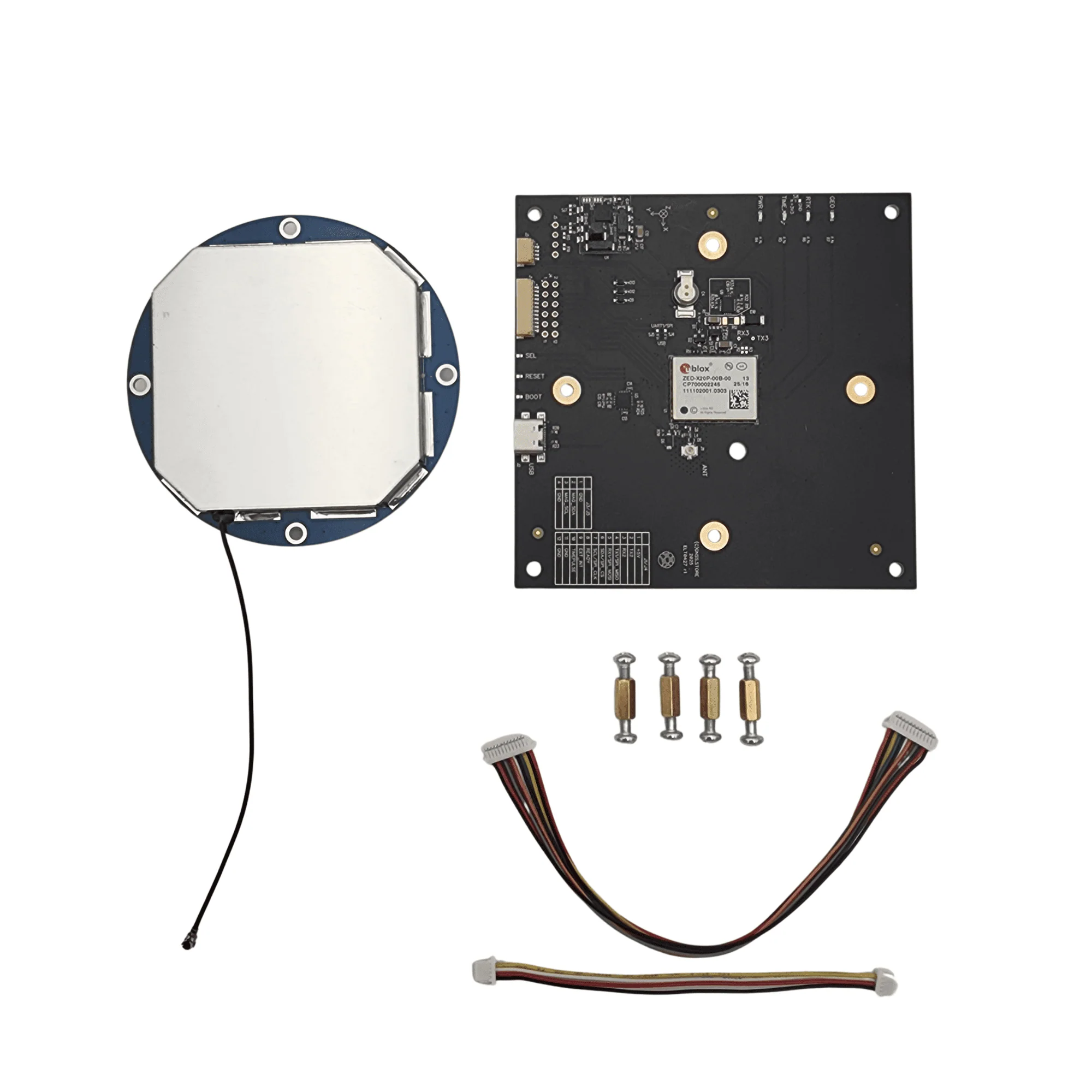 ZED-X20P GNSS Receiver with MultiBand antenna and EMI with RM3100 - Image 3