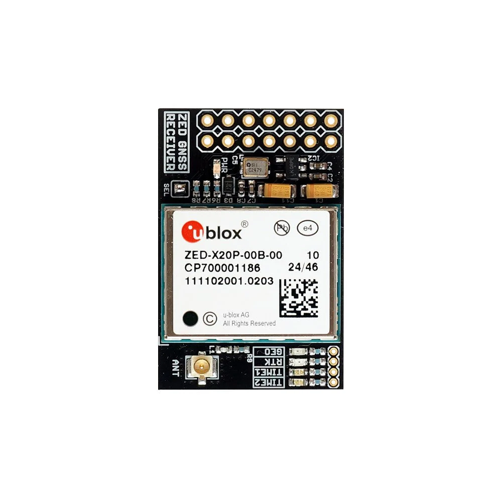 ZED-X20P all-band high precision GNSS module InCase PIN GNSS receiver board with IPEX (U.FL)