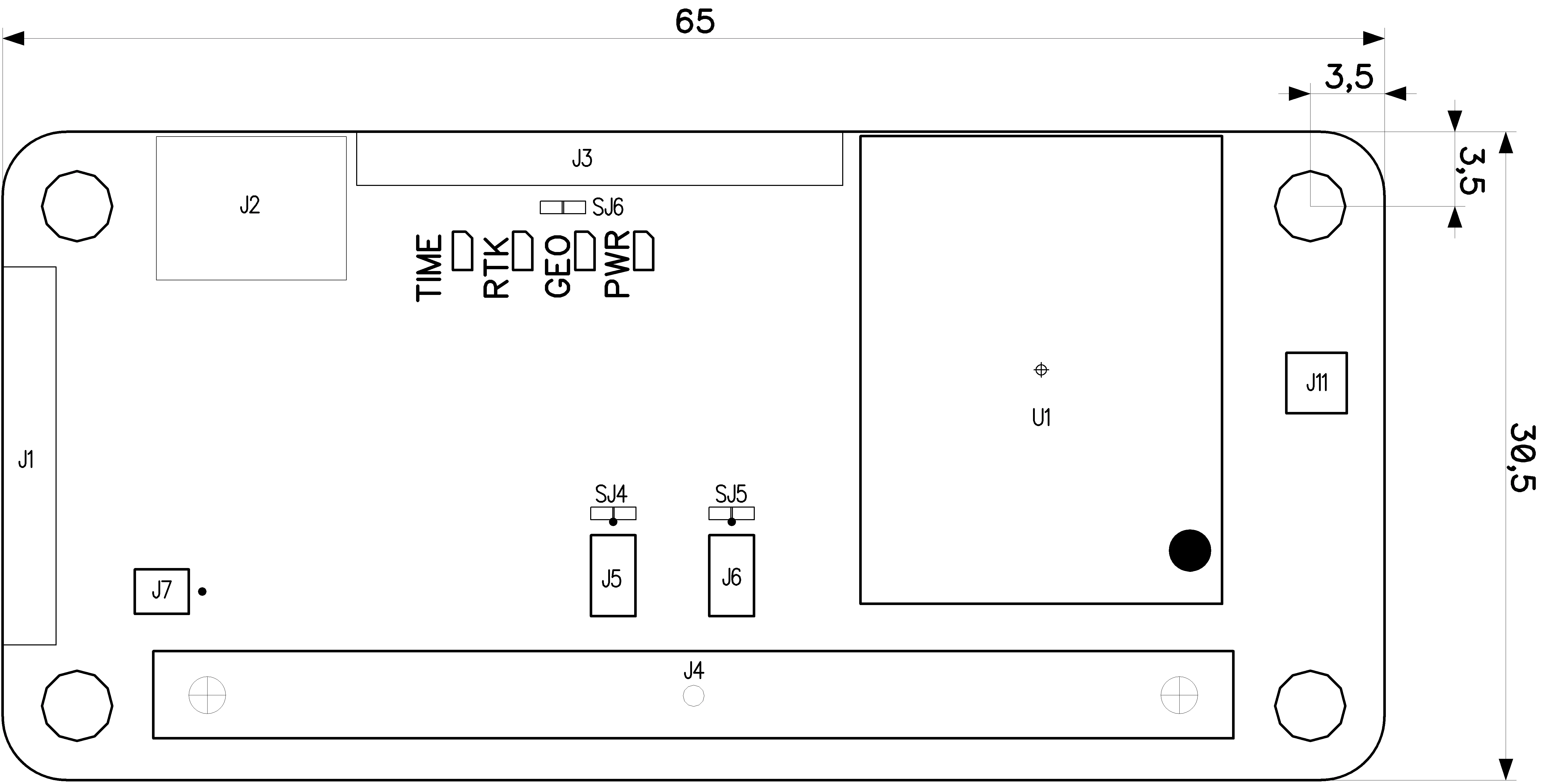 ZED-X20P RTK GNSS Raspberry PI HAT - Image 5