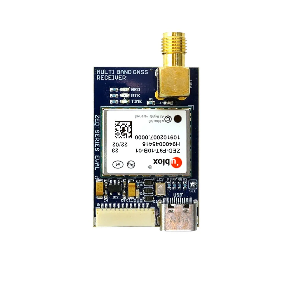 ZED-F9T-10B L1/L5/E5a high accuracy USB C timing module with SMA - Image 2