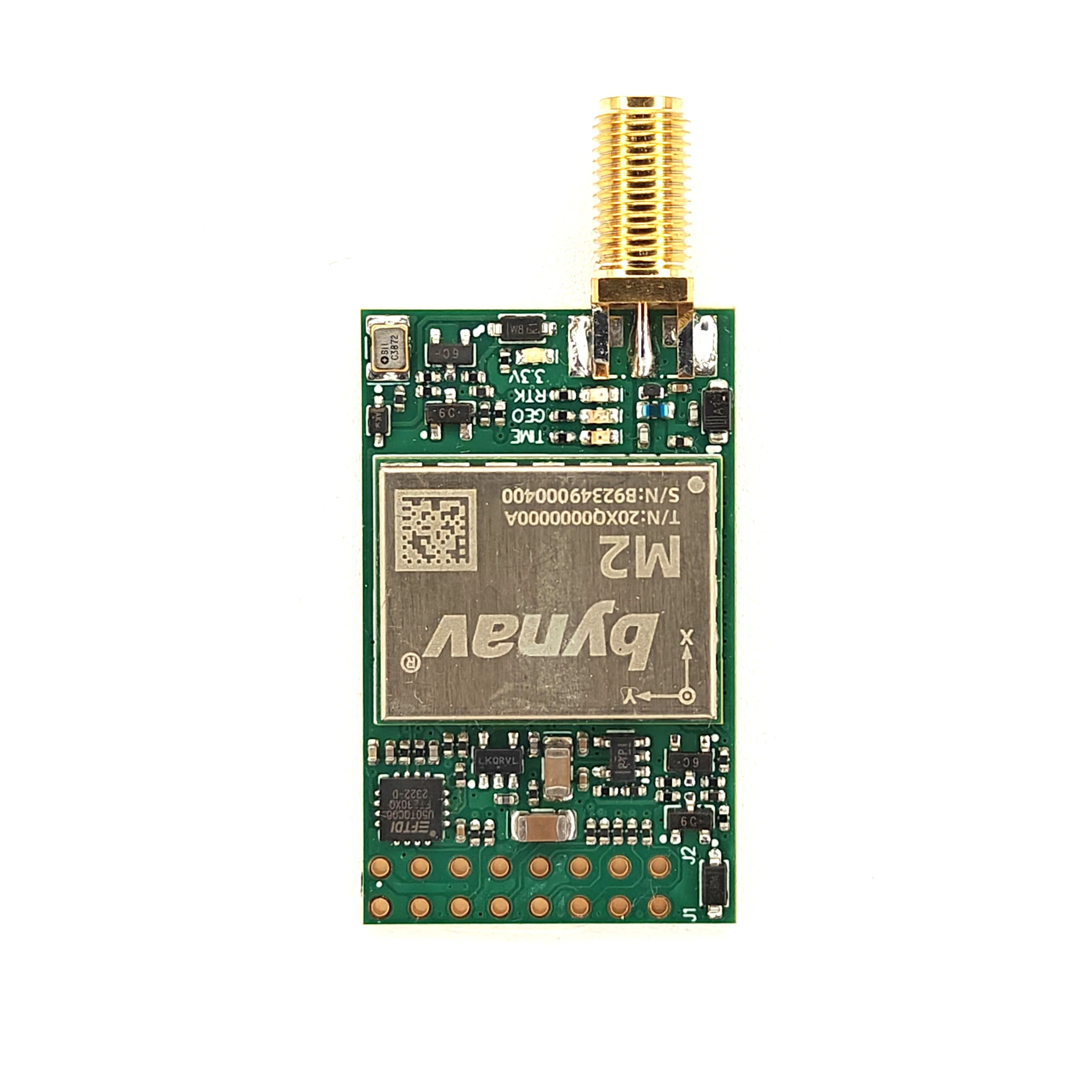 M20 RTK InCase PIN GNSS receiver board