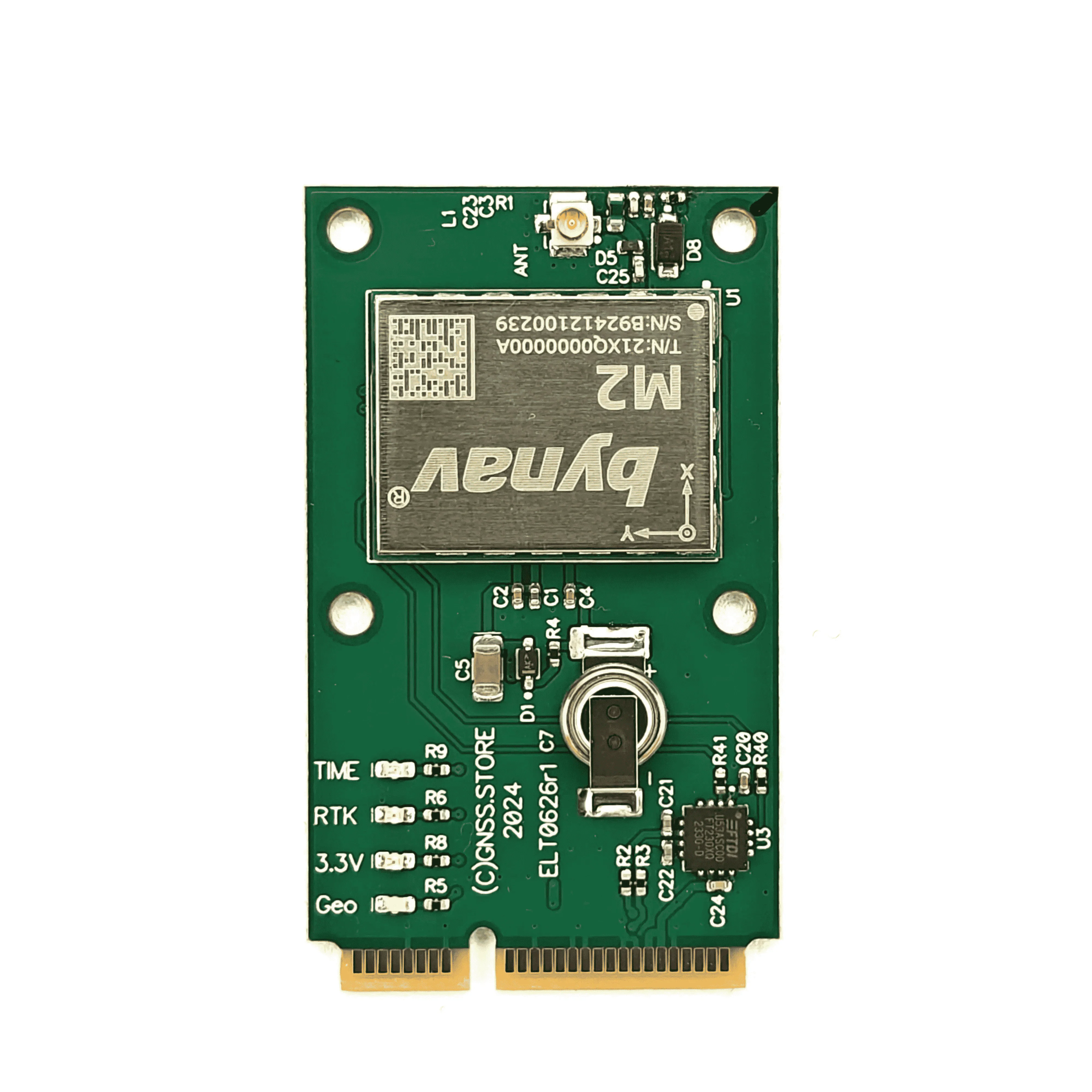 M21 mPCIe socket RTK with IMU GNSS receiver