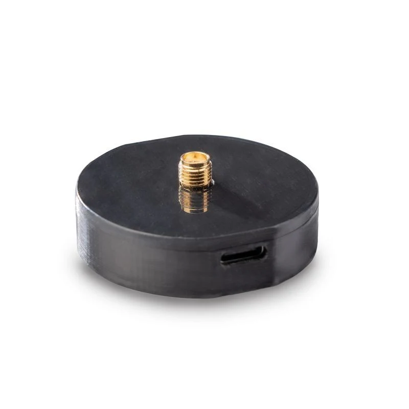 M20 RTK GNSS Smart Antenna module with USB-C, RFI protection and SMA Helix antenna in Metal case - Image 2