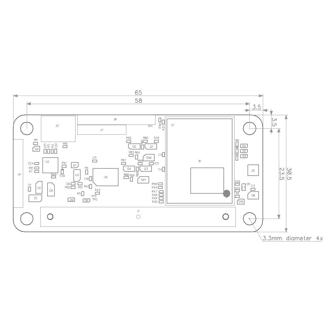 M21 RTK with IMU GNSS Raspberry PI HAT - Image 4