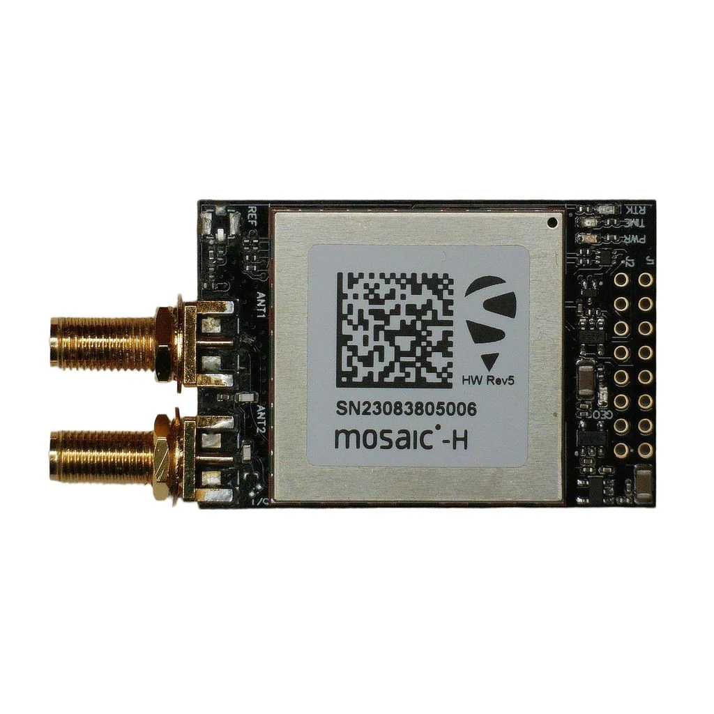 mosaic-H Dual Channel RTK InCase PIN GNSS receiver board