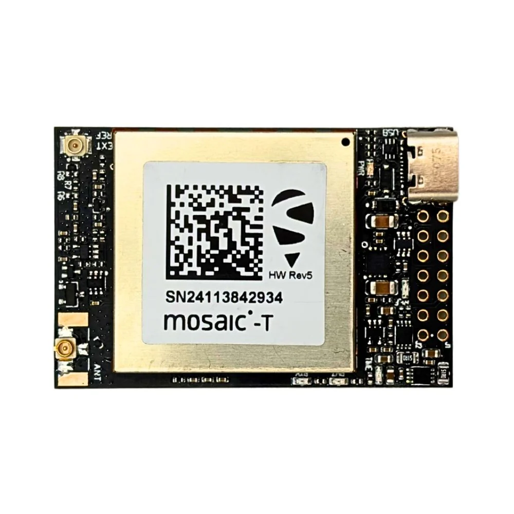 mosaic-T InCase PIN GNSS timing receiver board with USB C