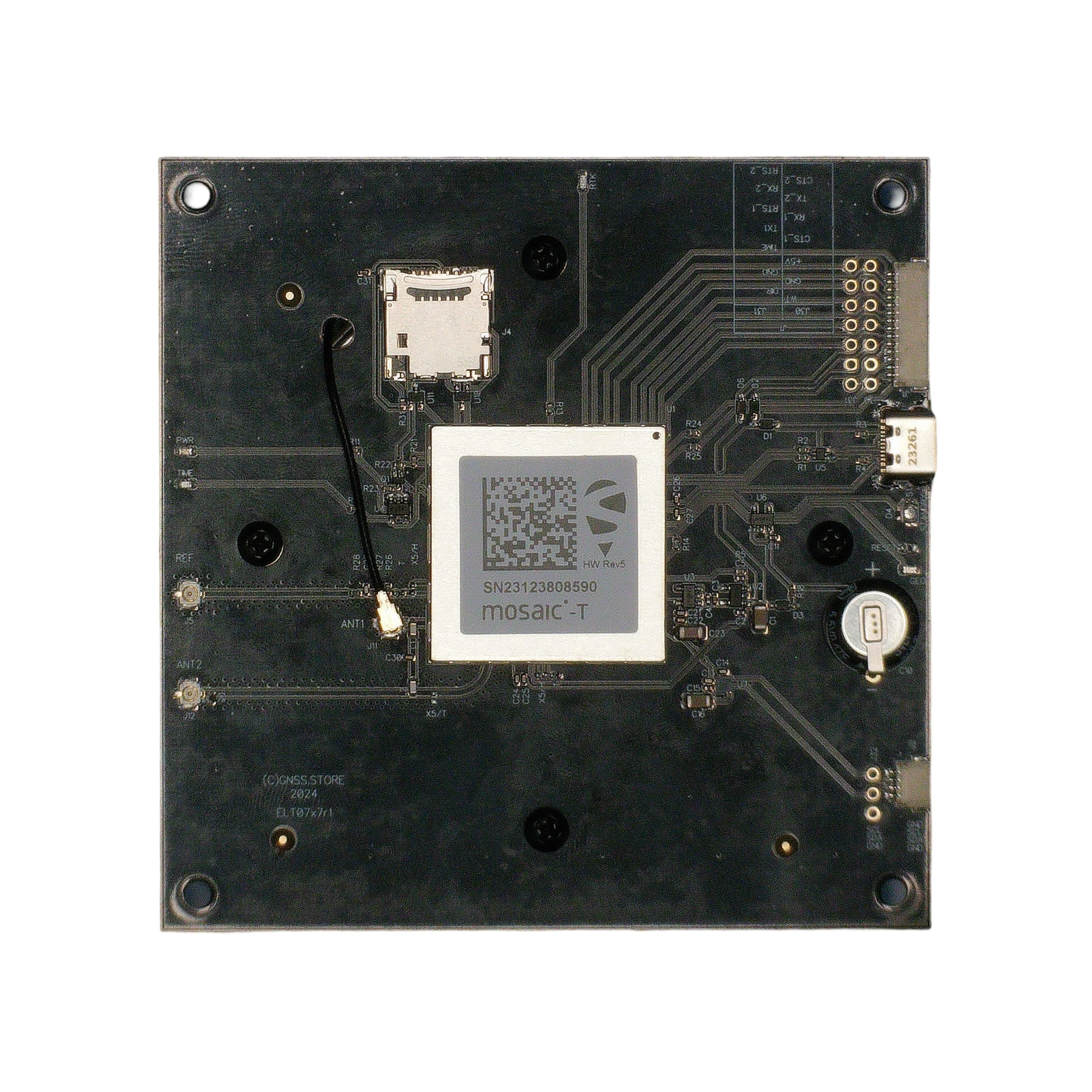 mosaic-T timing receiver board with Multiband antenna, SD card and LIS3MDL - Image 2